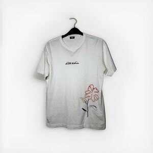 Kith & Kin Embroidered Colorful Flower Begonia T-Shirt Size XS Streetwear‎